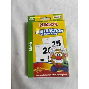 Playskool Mr Potato Head Subtraction Flash Cards Grade 1 Math 36 Cards 2020